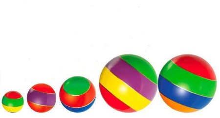 Купить Мячи резиновые (комплект из 5 мячей различного диаметра) в Кинешме 
