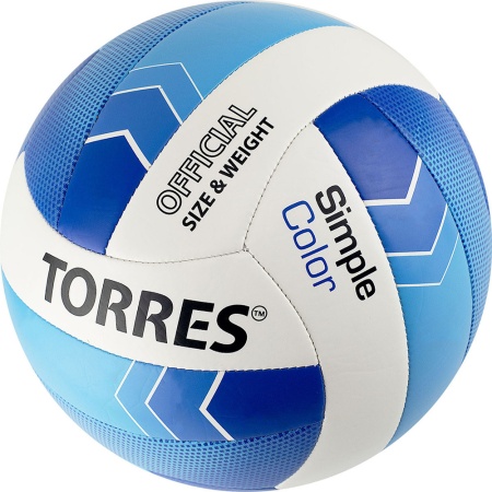 Купить Мяч волейбольный Torres Simple Color любительский р.5 в Кинешме 